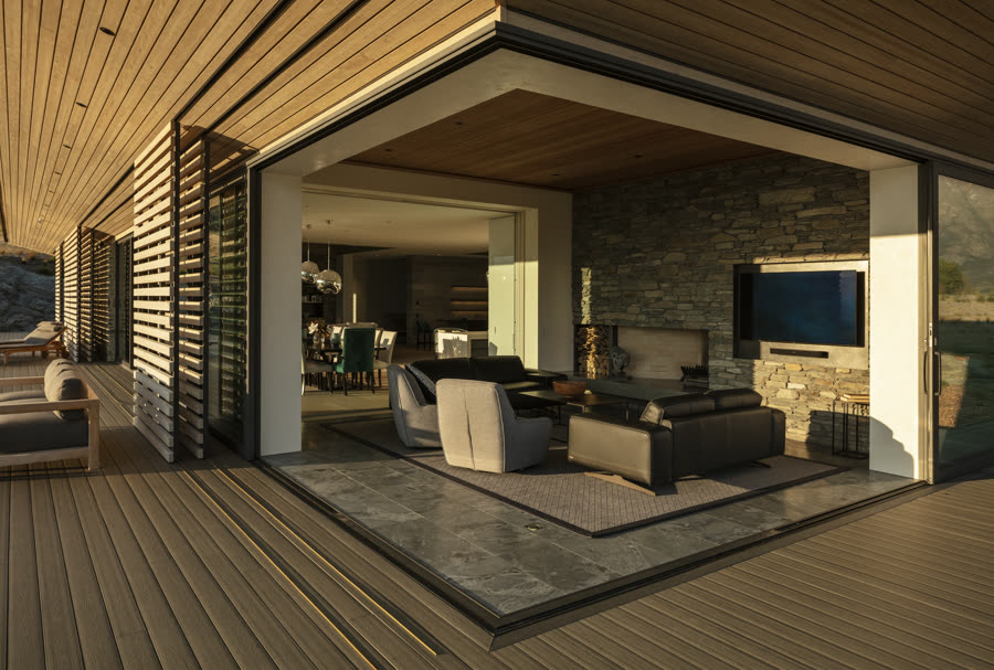 Te Toka finished interior